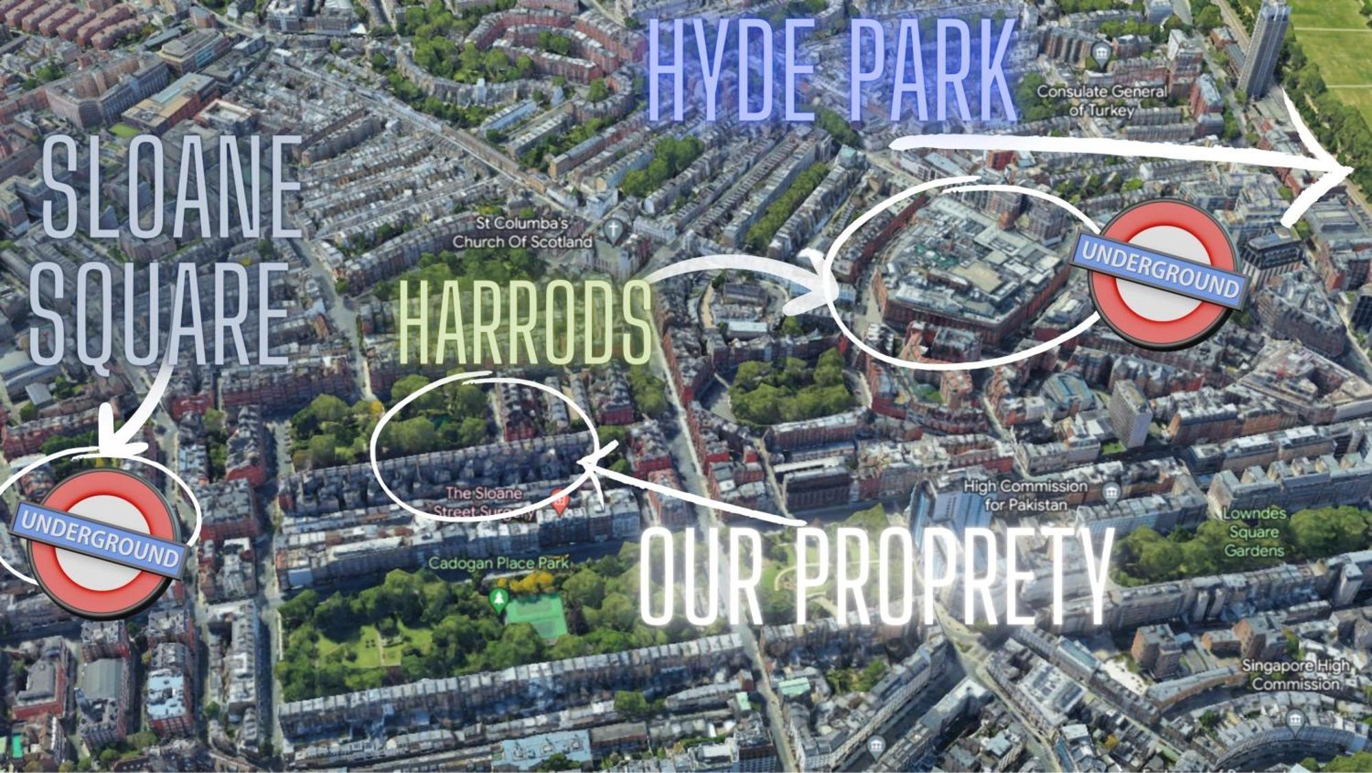 Knightsbridge Sloane Pavilion Road Chelsea 5 Mins Walking To Hyde Park And Harrods Apartahotel